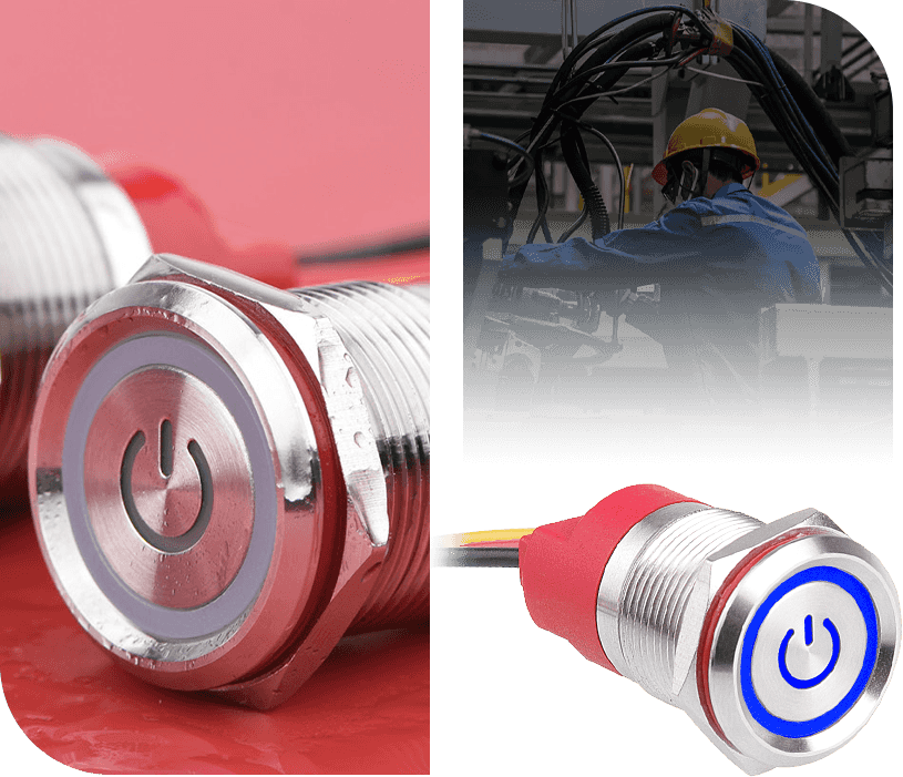 Interruptores de botón táctil  Interruptores de botón táctil