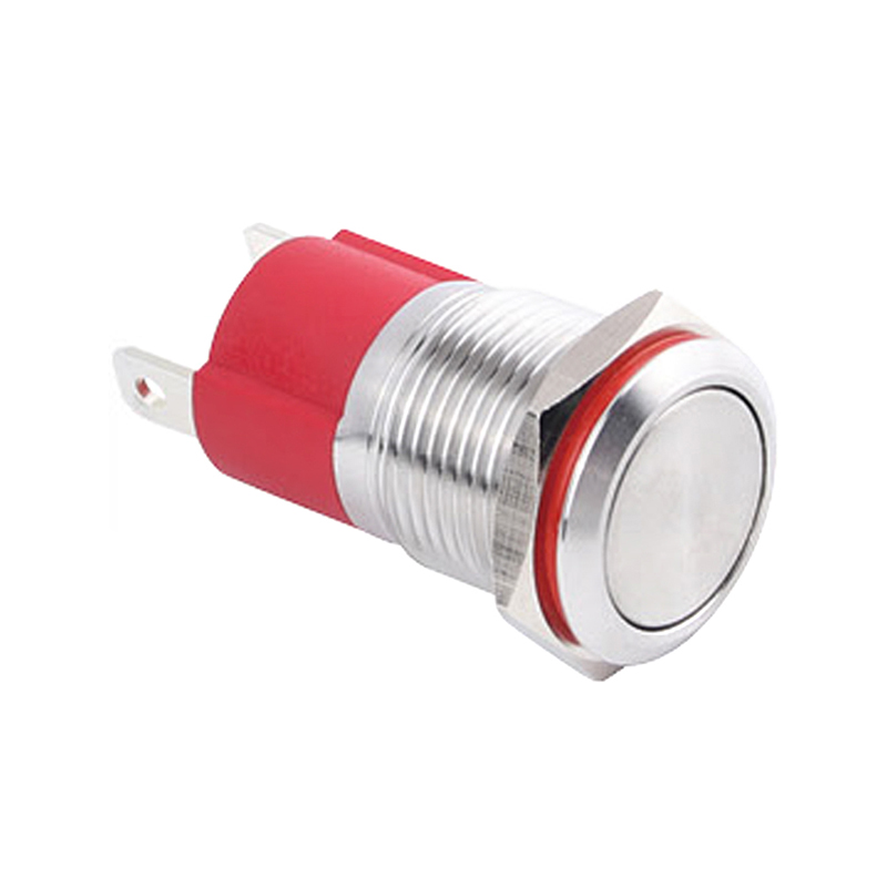 Interruptor de botón de metal de alta corriente 15A de 16 mm