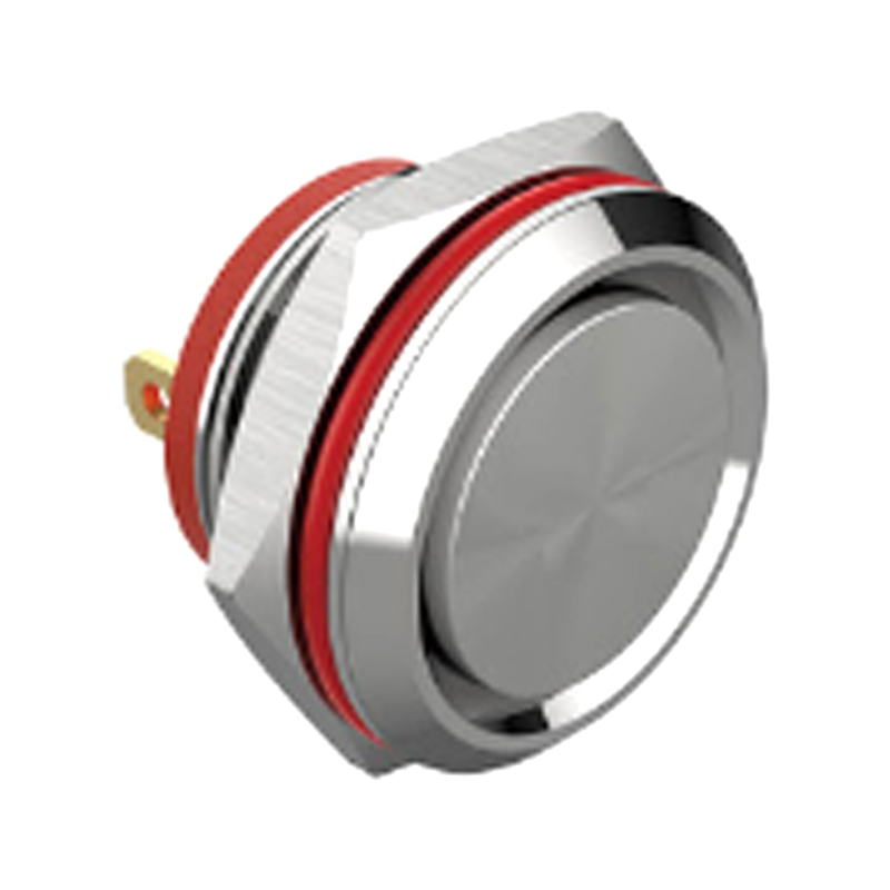 Interruptor de botón de metal de recorrido corto impermeable de 16 mm