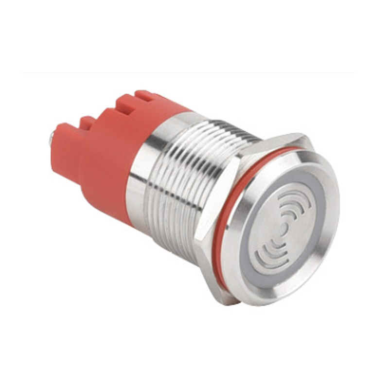 Zumbador metálico de alto decibelio de 16 mm/19 mm con indicación