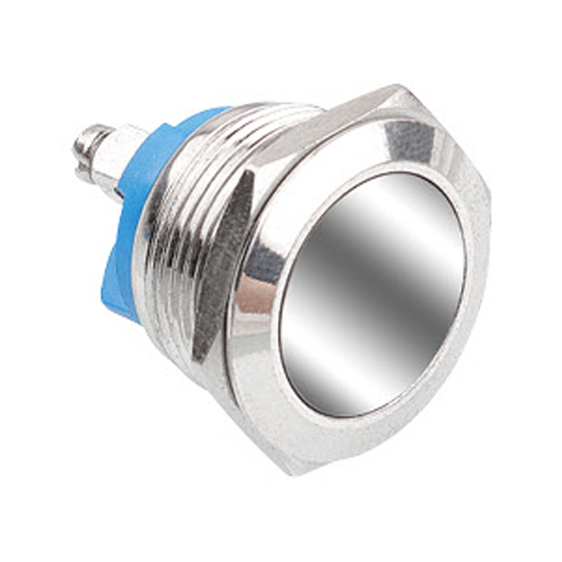 Interruptor de botón de 4 pines a prueba de polvo de metal impermeable de 19 mm