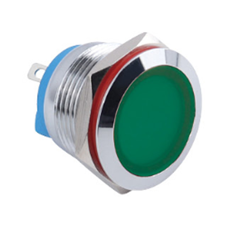 Luz indicadora de metal de 19 mm con control remoto