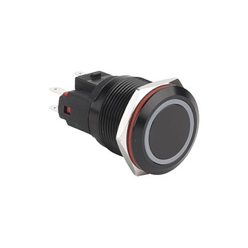 WD22E-P11-E-□□-A Interruptores pulsadores metálicos de alta corriente             WD22E-P11-E-□□-A Interruptores pulsadores metálicos de alta corriente