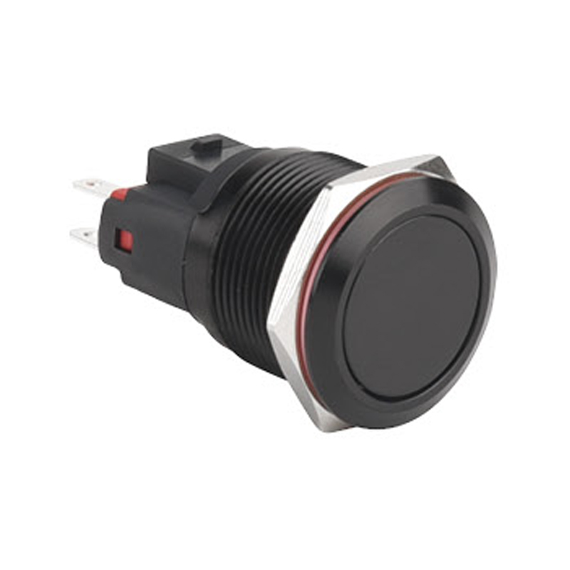 Interruptor de botón pulsador 1NO1NC de tamaño de instalación de 22 mm