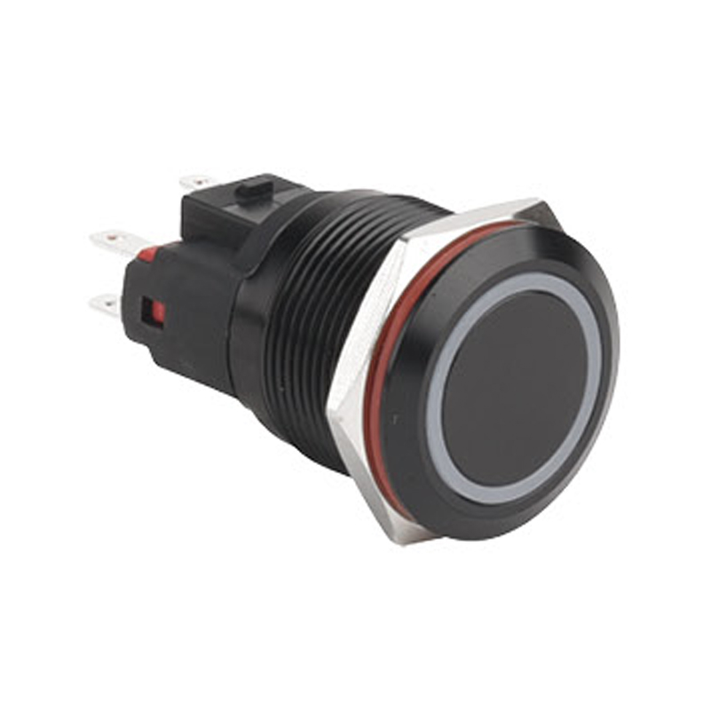 Interruptor de botón pulsador 1NO1NC de tamaño de instalación de 22 mm
