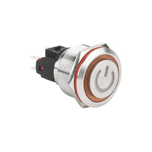 WD25E-G11-EC-□□-S Interruptores pulsadores metálicos de alta corriente             WD25E-G11-EC-□□-S Interruptores pulsadores metálicos de alta corriente