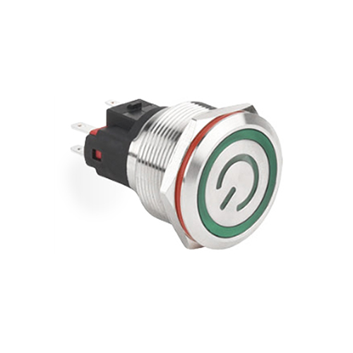 WD25E-P11-EC-□□-S Interruptores pulsadores metálicos de alta corriente             WD25E-P11-EC-□□-S Interruptores pulsadores metálicos de alta corriente