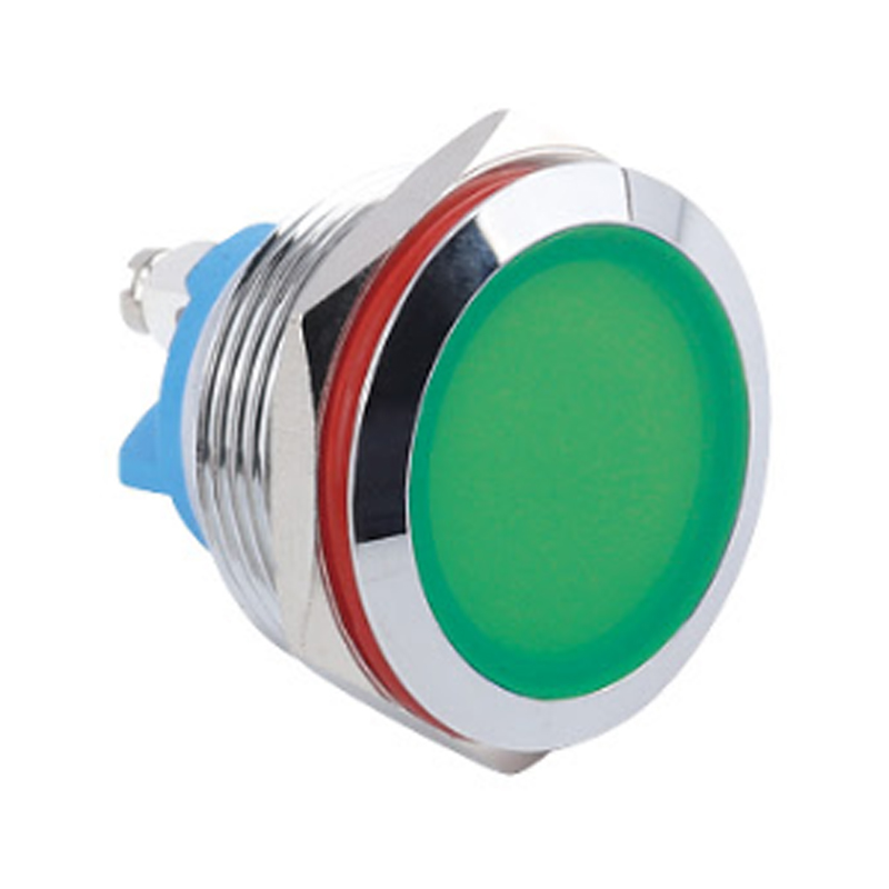 Luz indicadora de señal de lámpara de metal de 22 mm