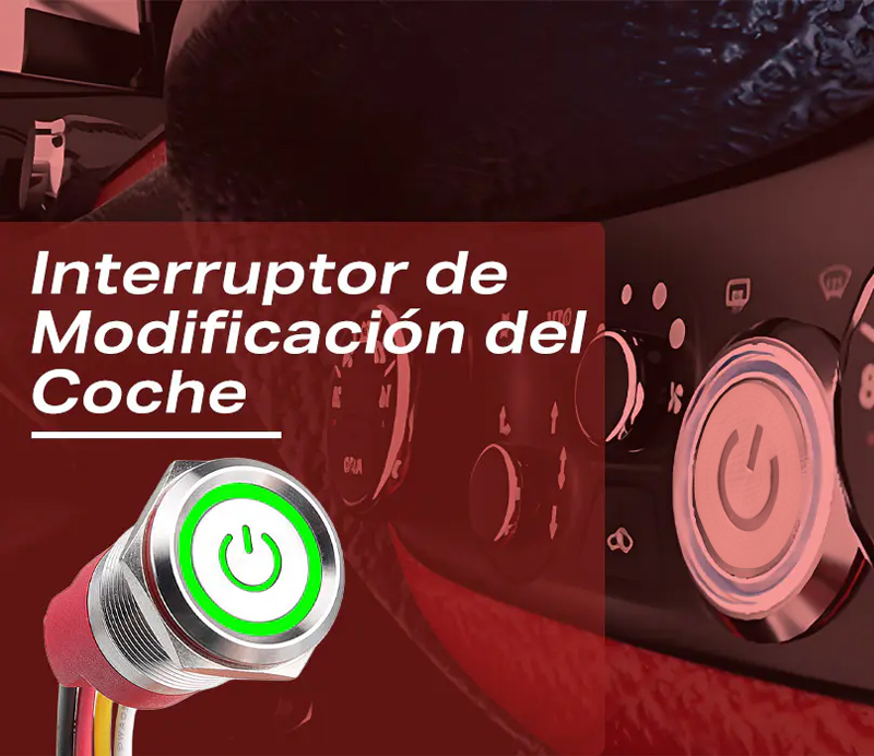 Interruptores de botón táctil 